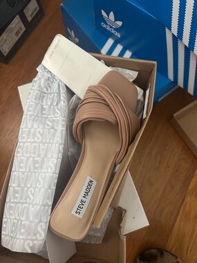 Steve Madden mule heel in brown size 8.5 NWT
